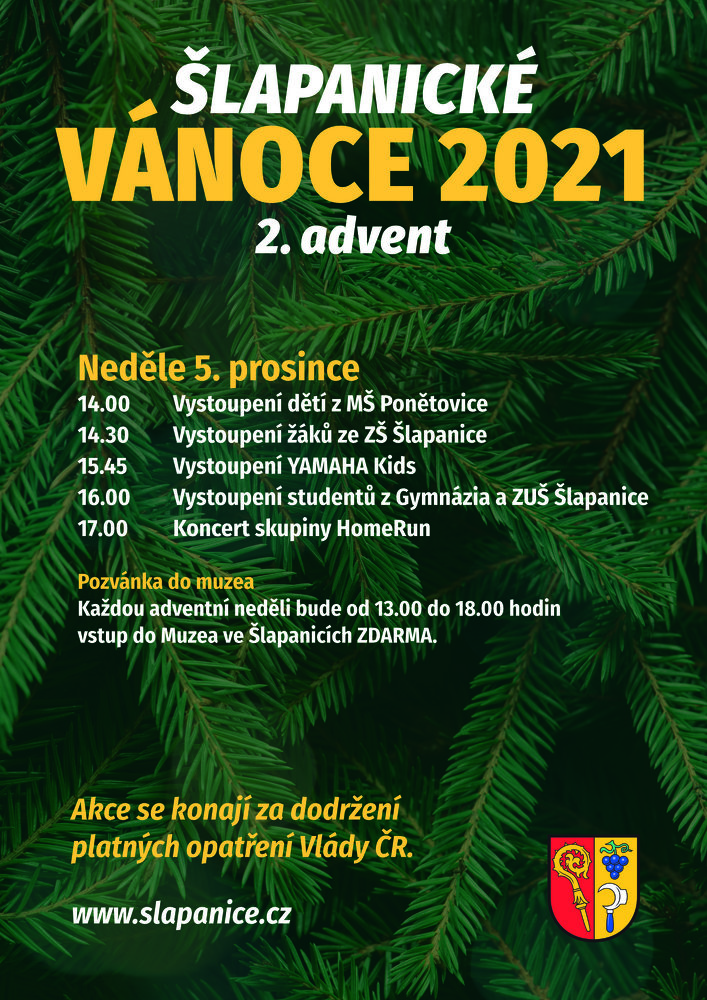 Šlapanické Vánoce 2021_2. Advent